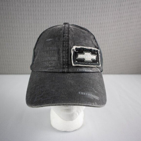 Chevrolet Distressed Mesh Strapback Hat - Picture 1 of 8